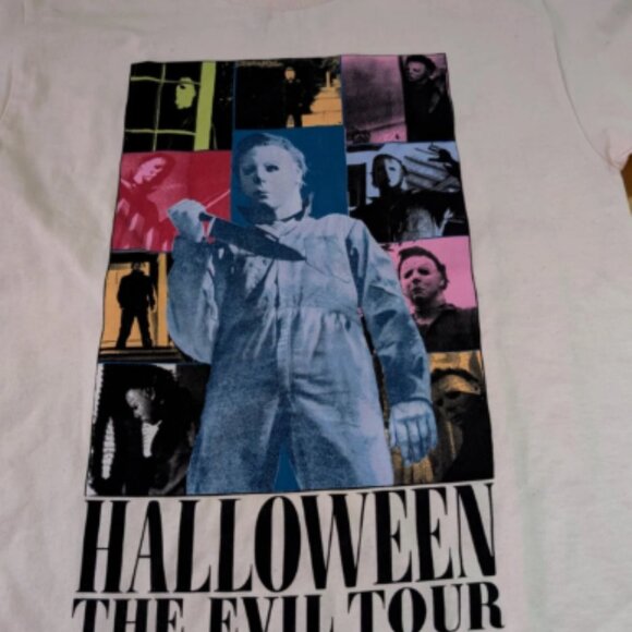 Brand New Halloween The Evil Tour Michael Myers T Shirt Small - Picture 2 of 4